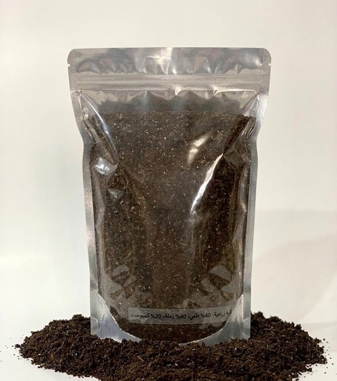 Soil mix for planting large trees and shrubs: 40% clay, 40% sand, 20%  compost. 5 liters  NBATAT